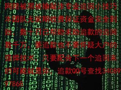 黑客在线接单揭秘：追踪黑客大户追款策略「黑客在线接单大全」